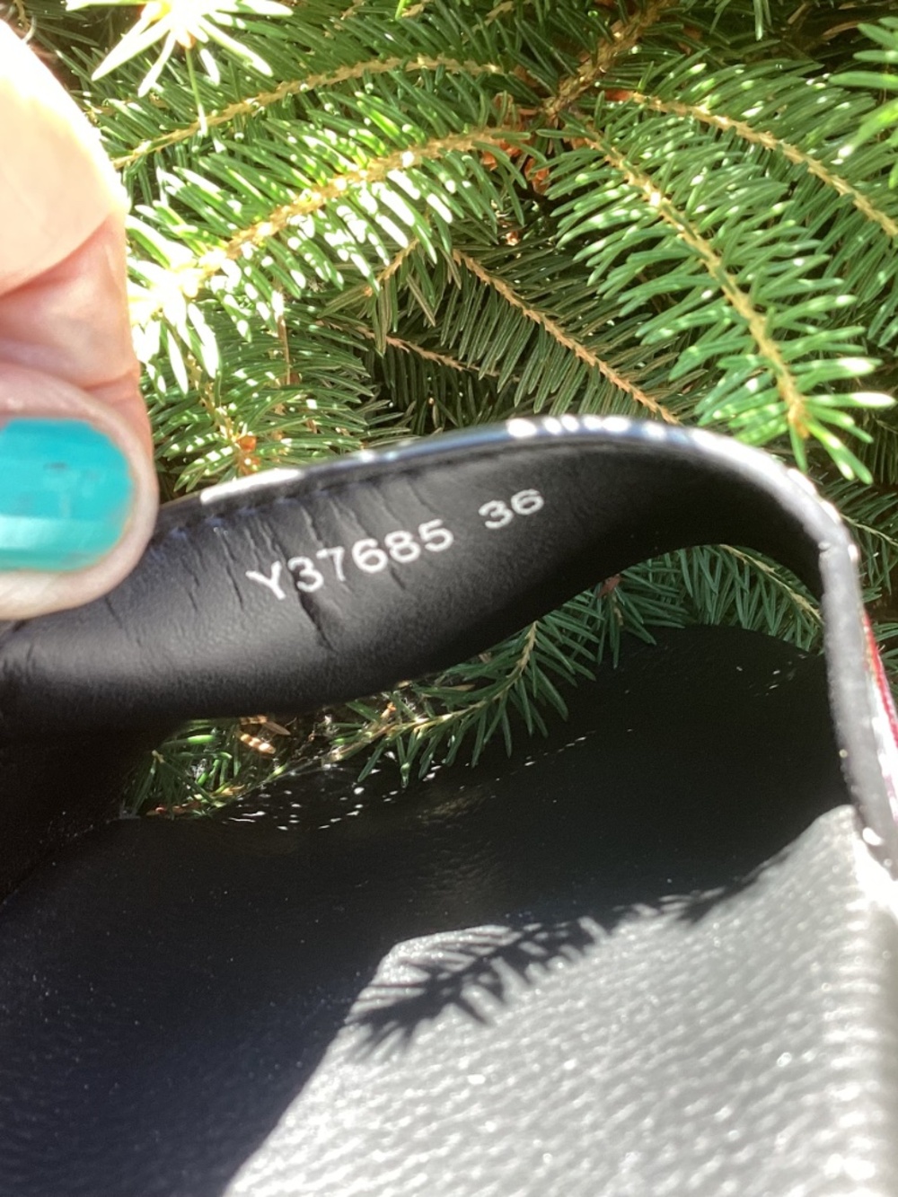 Floral Print Black Slides Summer Sandals - Picture 6 of 7